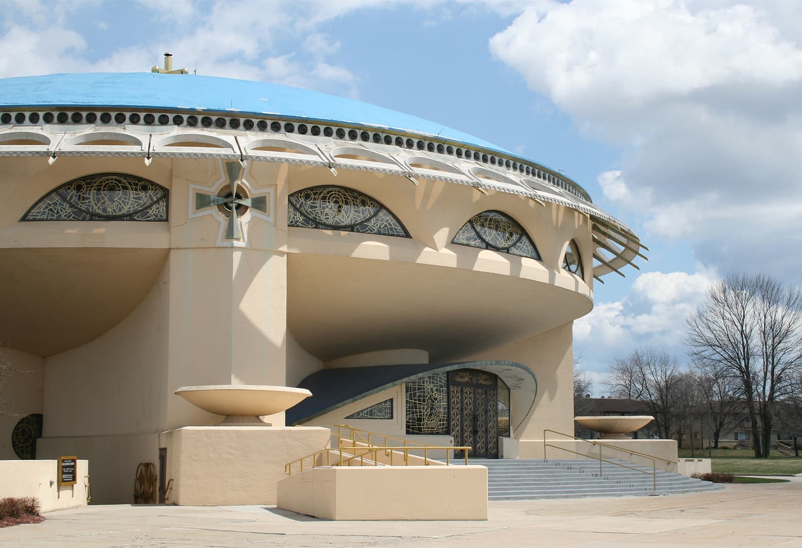 Греческая православная церковь Благовещения, 1956. Фото: Frank Lloyd Wright Foundation