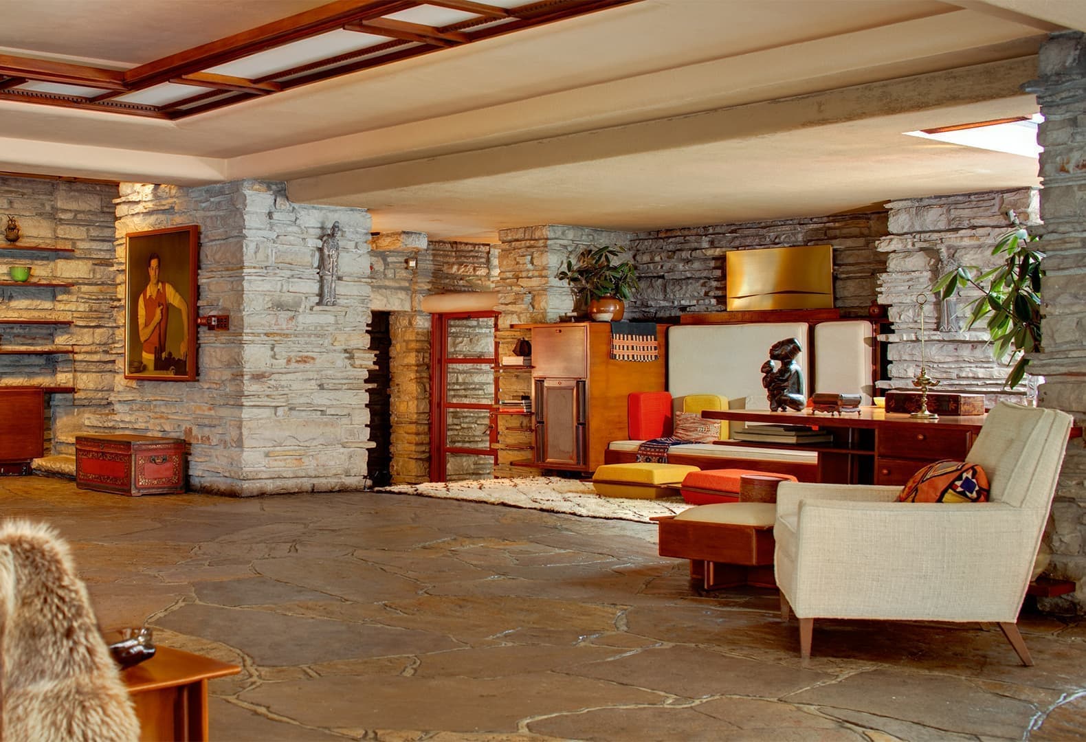 Fallingwater, 1935. Фото: Frank Lloyd Wright Foundation; Christopher Little – Western Pennsylvania Conservancy