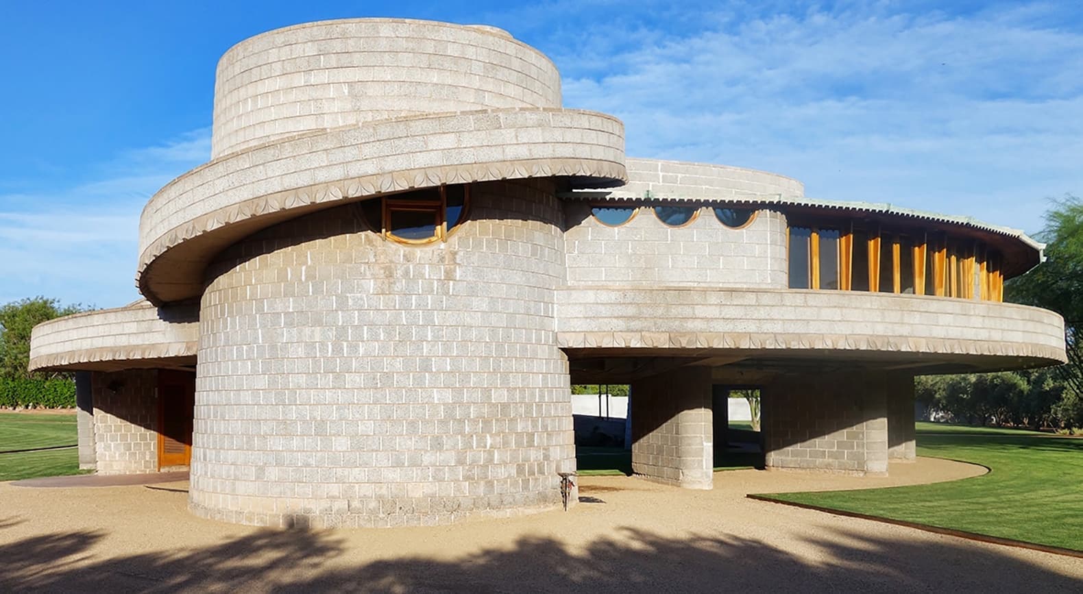 Дом Дэвида и Глэдис Райт, 1950. Фото: Frank Lloyd Wright Foundation