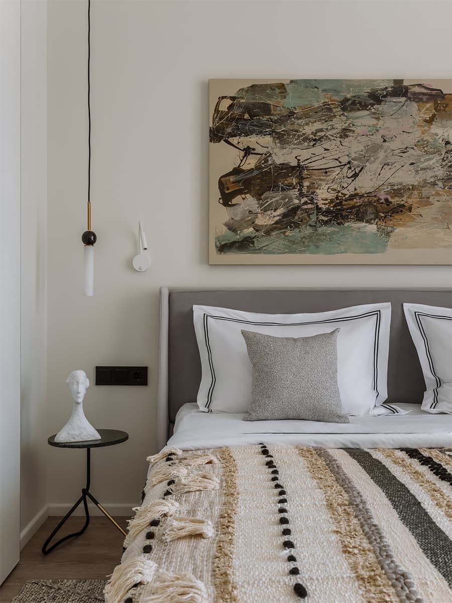 Интерьер компактной квартиры в центре Санкт-Петербурга — проект Ольги Копосовой