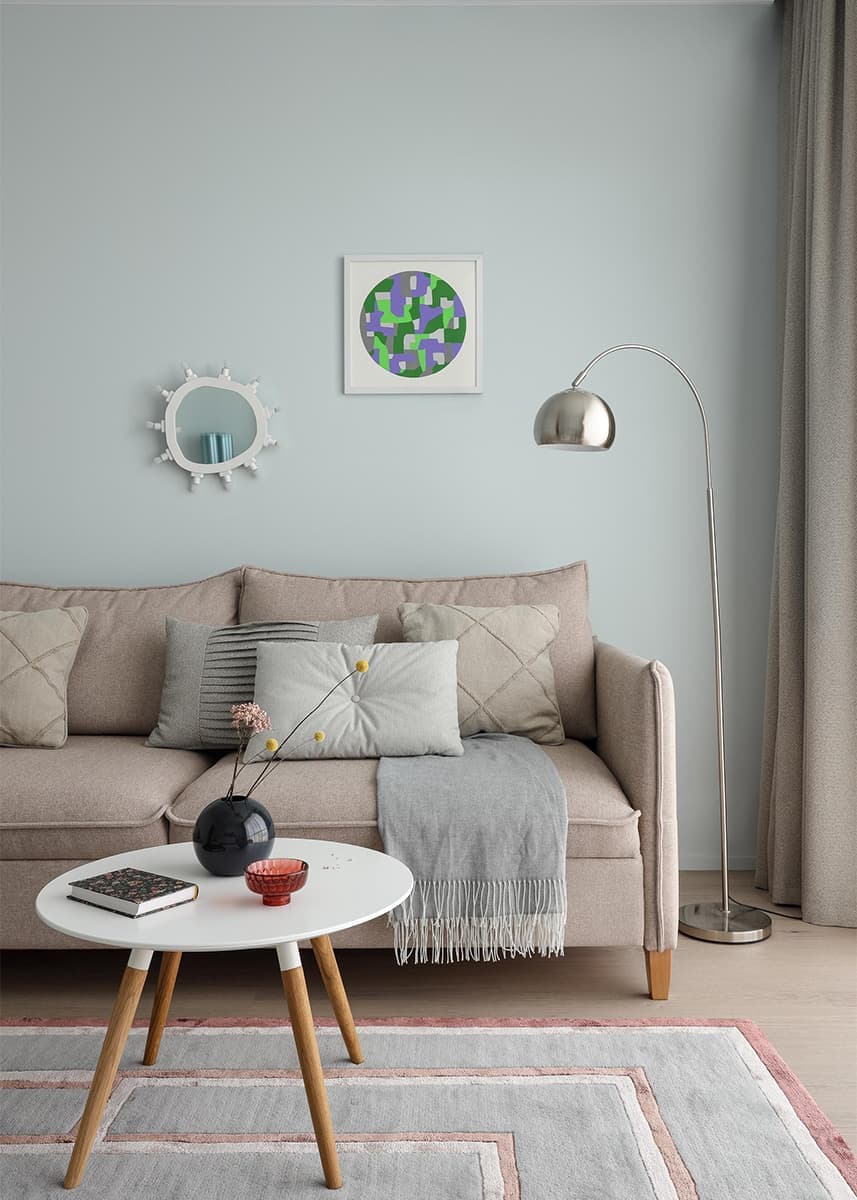 Микс темных и светлых тонов в интерьере для молодого человека — проект Светланы Ковальчук