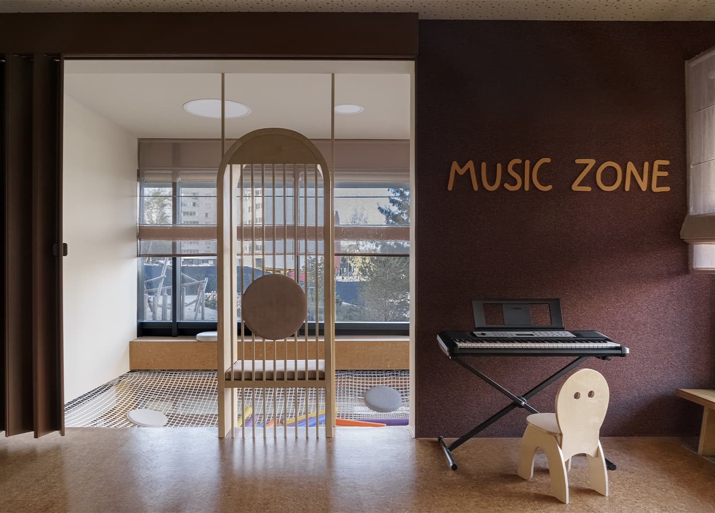 Экологичный интерьер детского клуба в Екатеринбурге — проект дизайн-бюро Zavod11