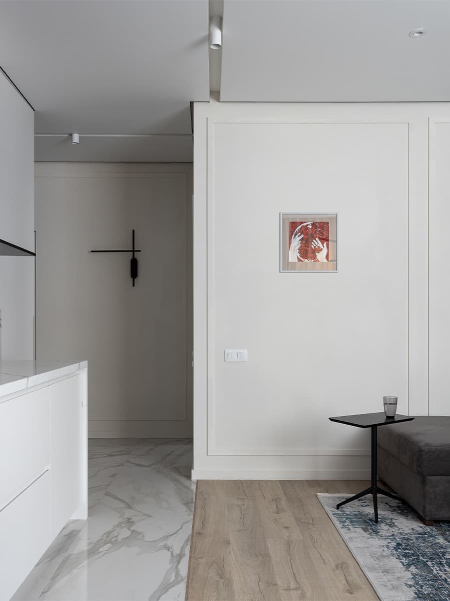 Интерьер семейной квартиры со сказочной детской спальней — проект Дарьи Исаевой