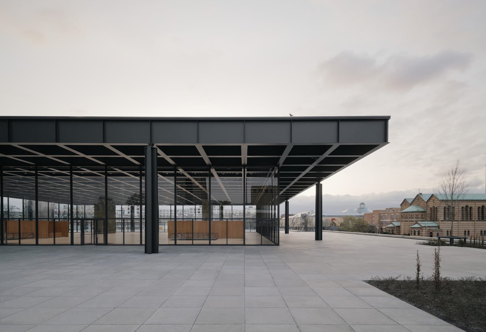 Дэвид Чипперфильд. Новая национальная галерея в Берлине. Фото: © Simon Menges