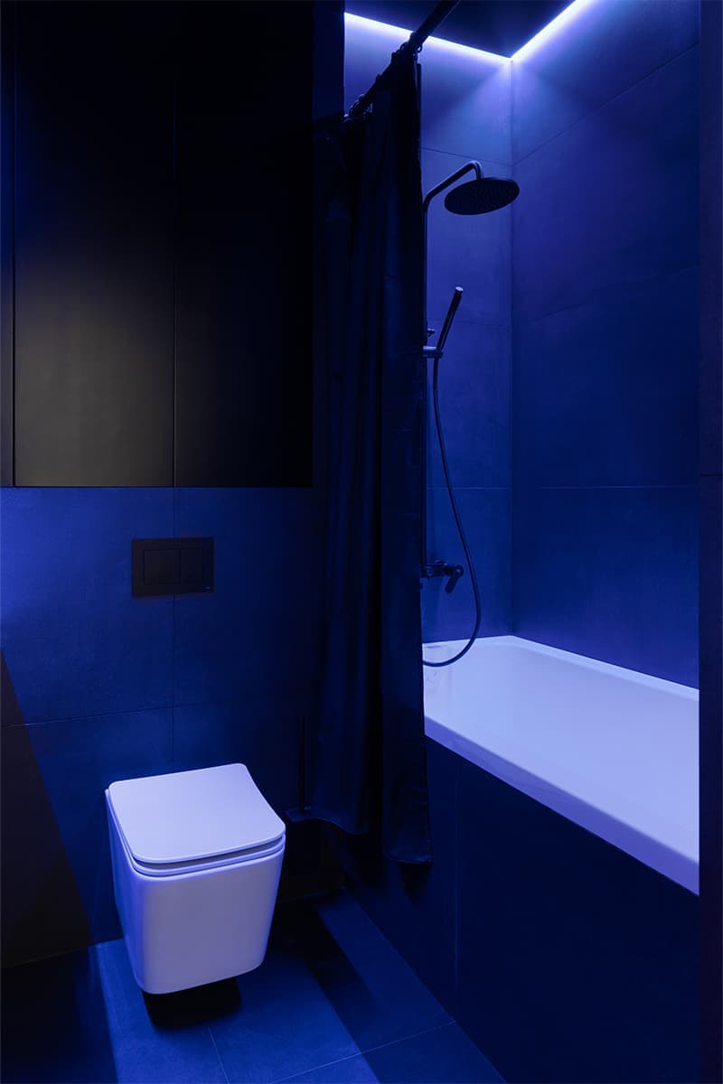 Винтажная мебель в аскетичном интерьере квартиры для дизайнера — проект BLOK Studio