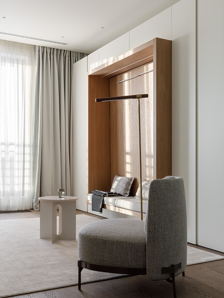 Сложность в простоте: продуманный интерьер двухсотметровой квартиры — проект Background Studio