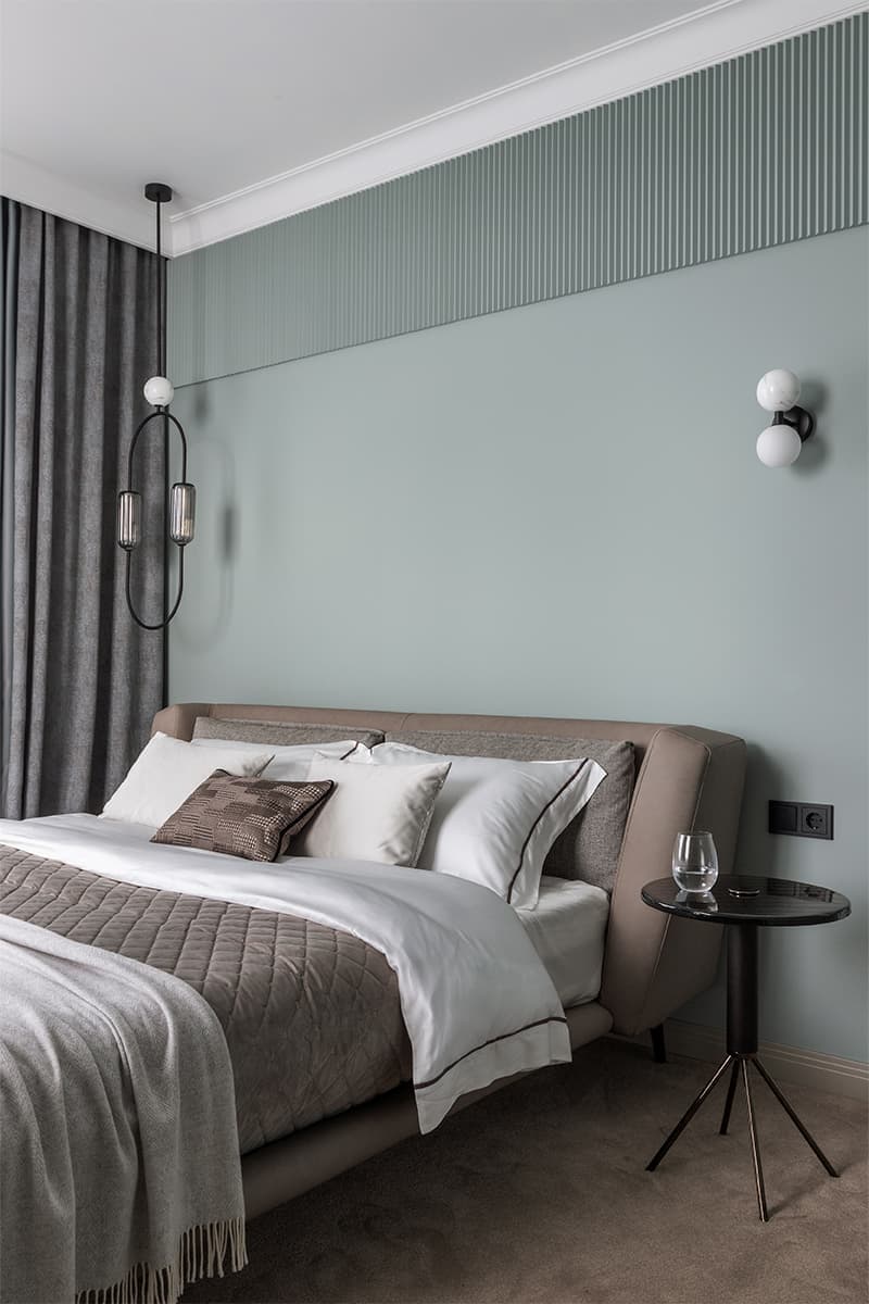 Интерьер квартиры для современный семьи со сказочной детской комнатой — проект Надежды Тимохиной