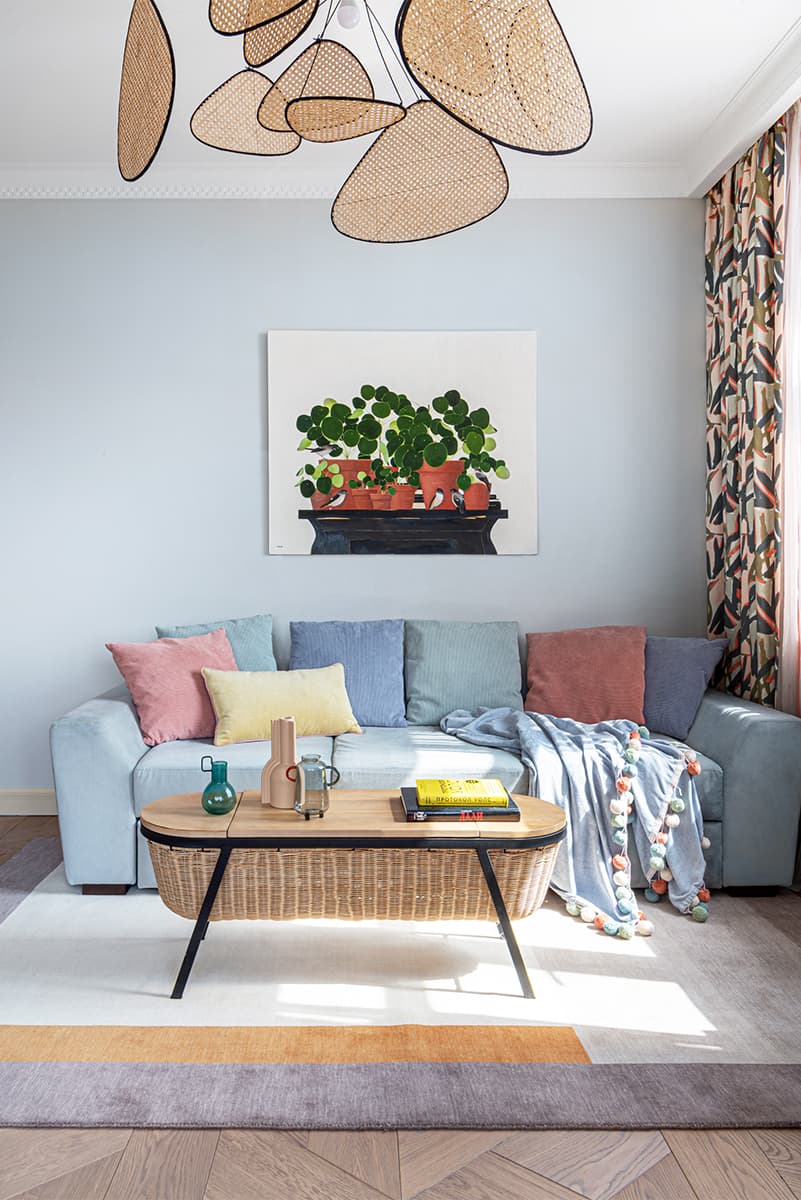 Праздничный интерьер в конфетных тонах — проект Оксаны Олейник