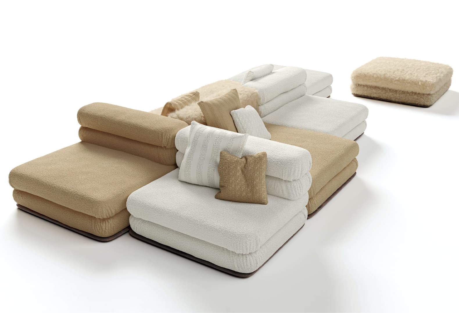 Диван Blown, дизайн Controvento. Фото: Fendi Casa