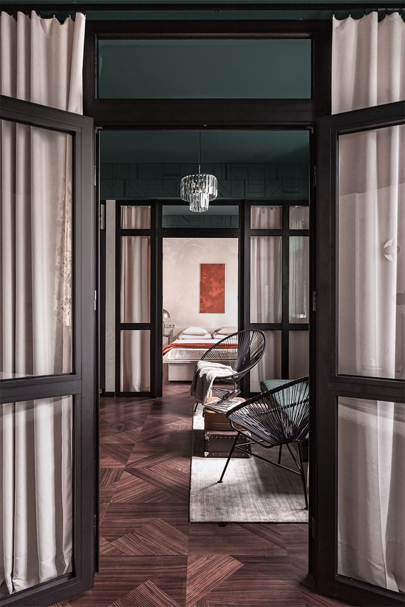 Будуарный интерьер небольшой квартиры в историческом доме — проект Анастасии Придачиной