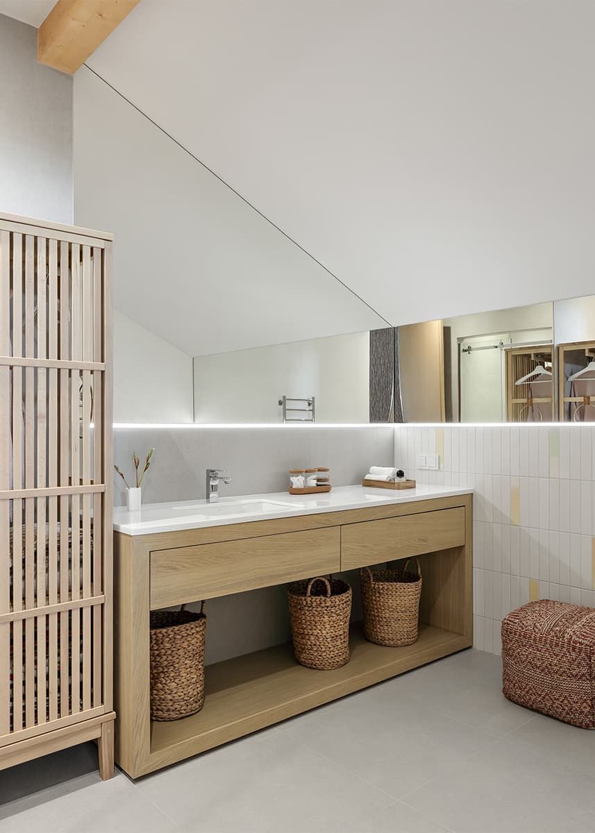 Элегантный интерьер дачного дома под Петербургом — проект DVA STUDIO