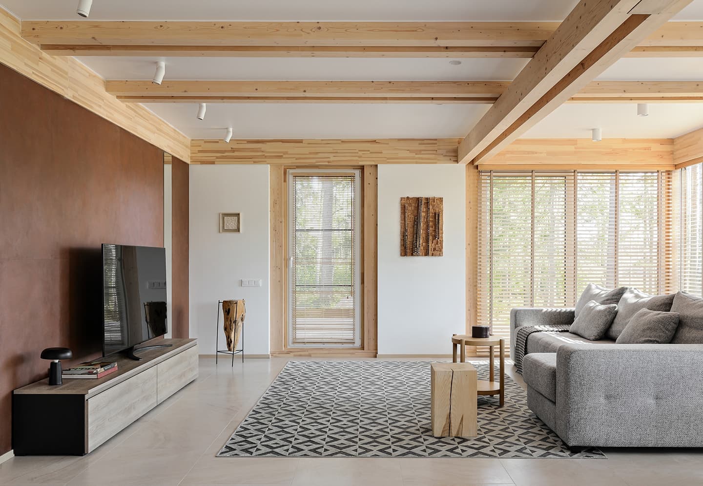 Элегантный интерьер дачного дома под Петербургом — проект DVA STUDIO