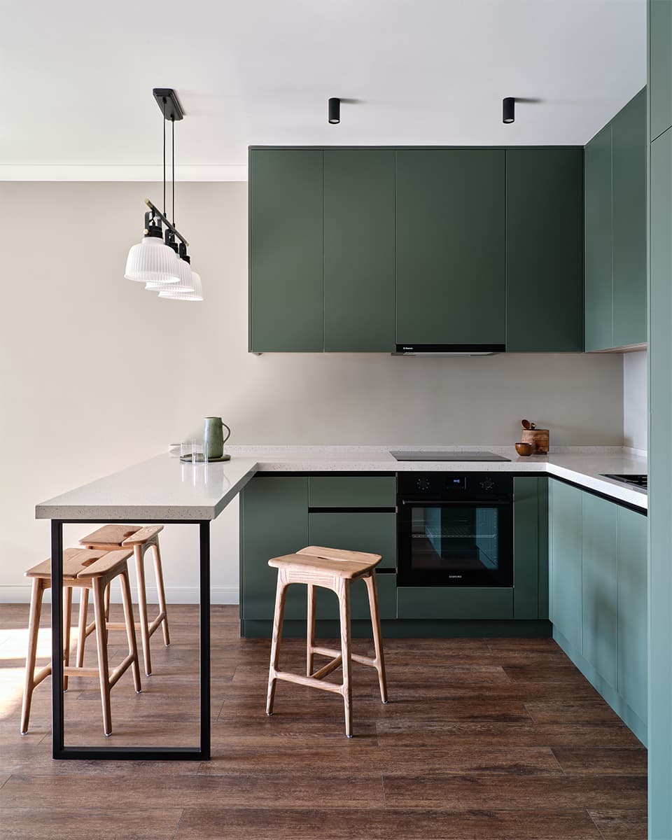 Красочный и воздушный интерьер квартиры в Алматы — проект Фариза Мамедова