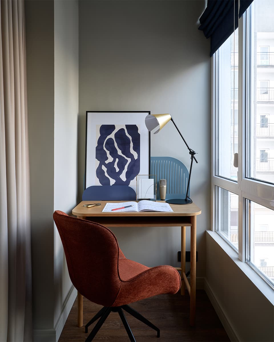 Красочный и воздушный интерьер квартиры в Алматы — проект Фариза Мамедова