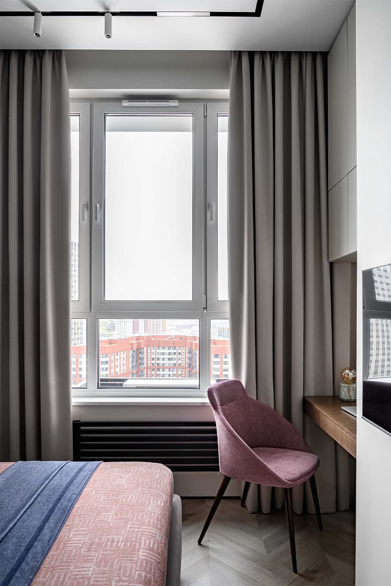 Лаконичный интерьер с нескучными деталями и выверенными пропорциями — проект Ирины Ващенко