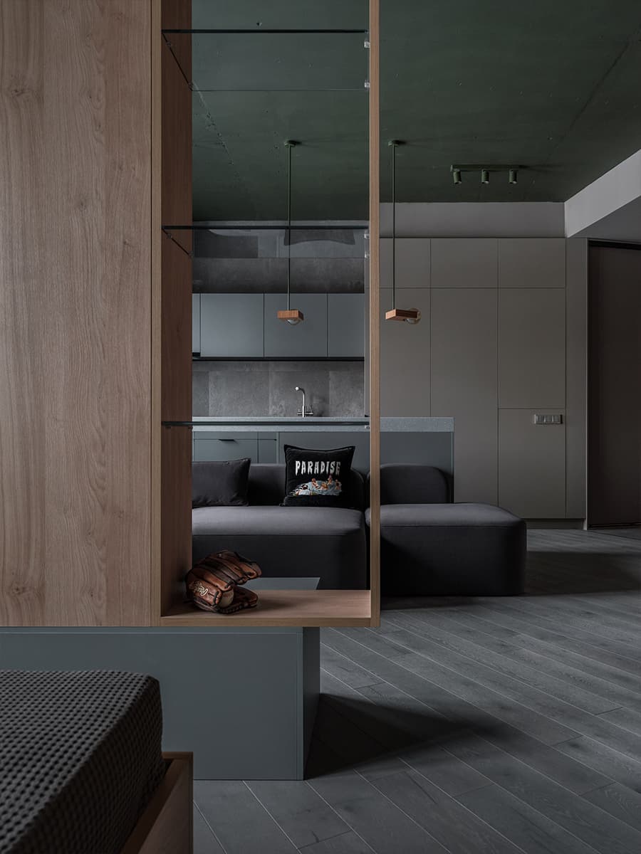 Аскетичный интерьер квартиры, вдохновленный корейской культурой — проект студии Kovalev & Partners
