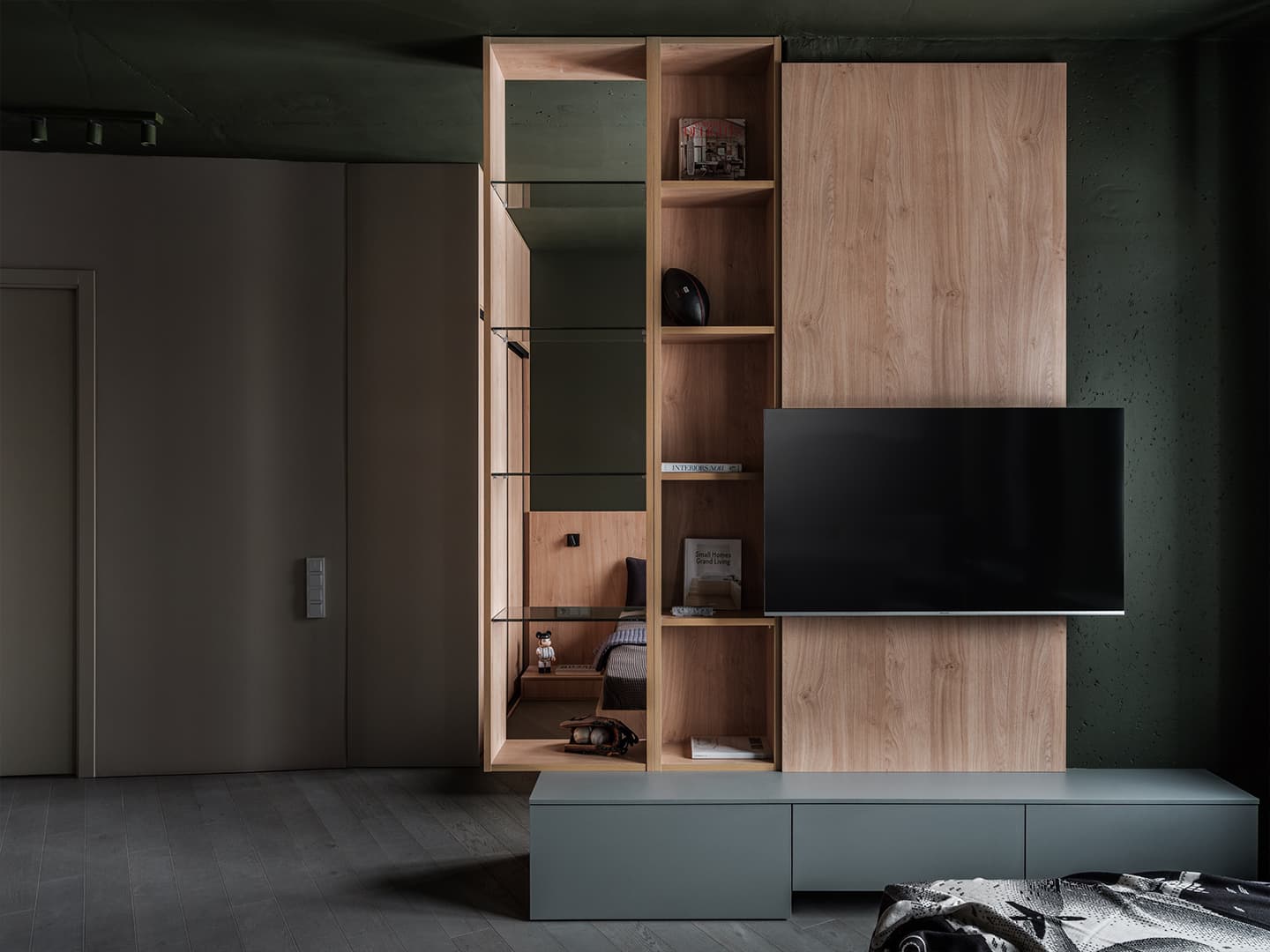 Аскетичный интерьер квартиры, вдохновленный корейской культурой — проект студии Kovalev & Partners