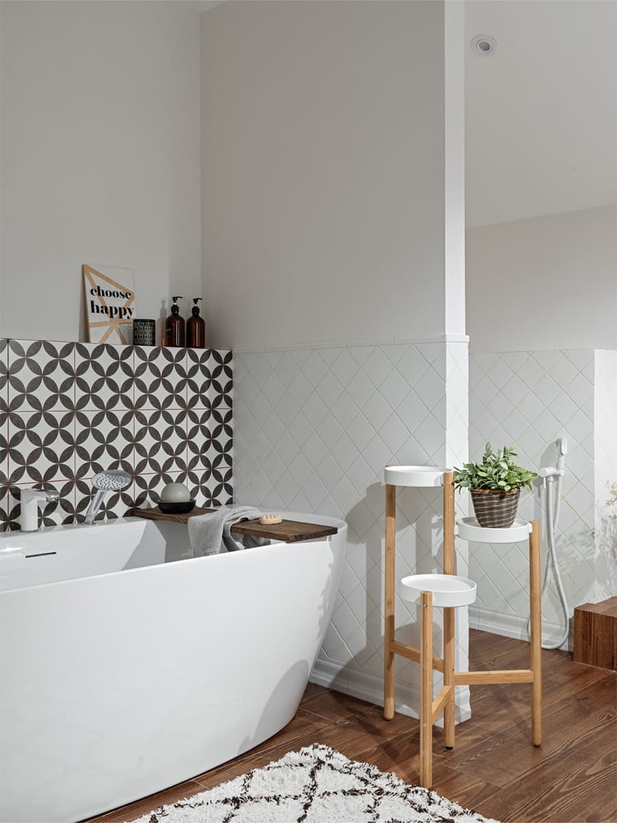 Уютный интерьер двухуровневой квартиры с четырьмя спальнями — проект Ирины Халезовой