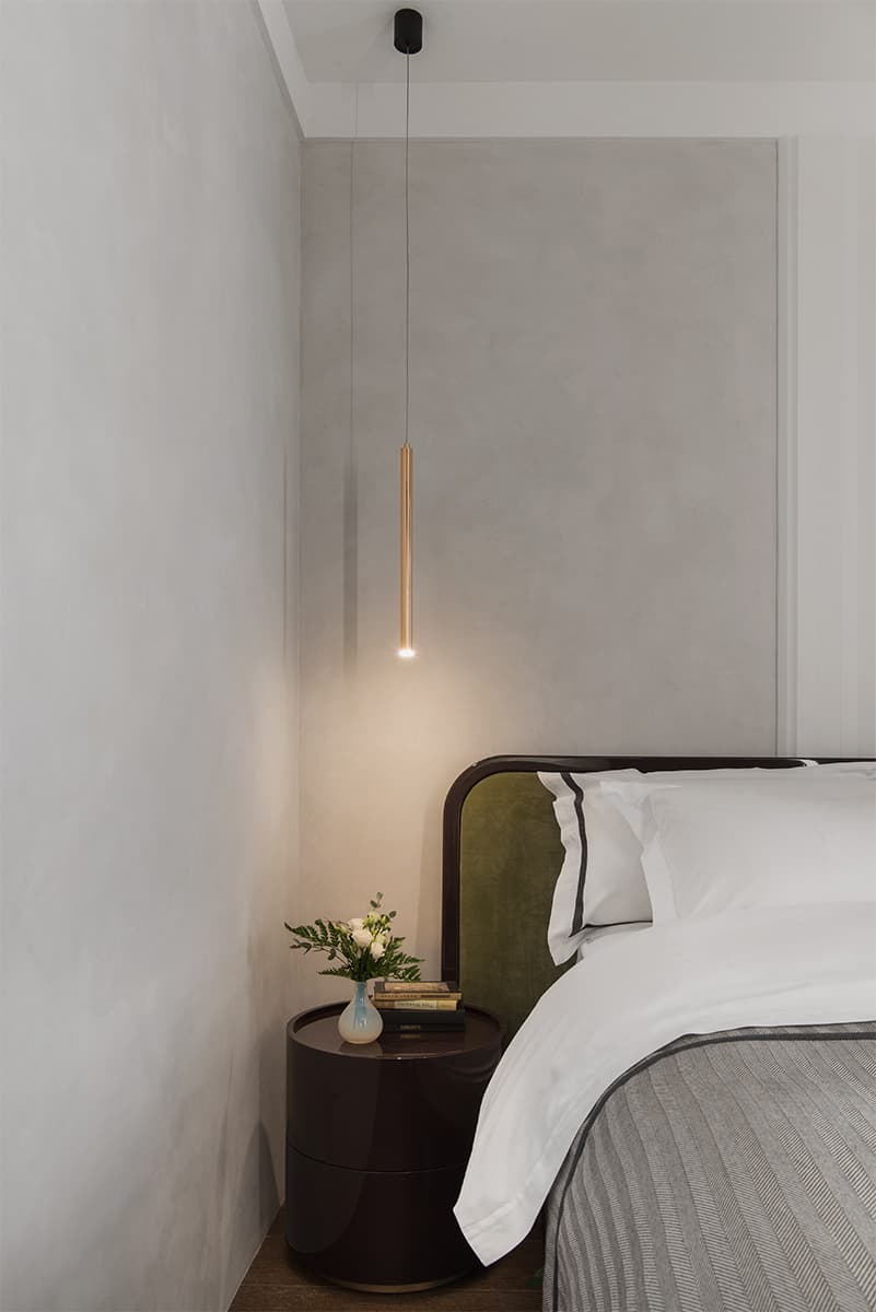 Элегантный интерьер квартиры с нетипичной планировкой — проект студии дизайна BALCON