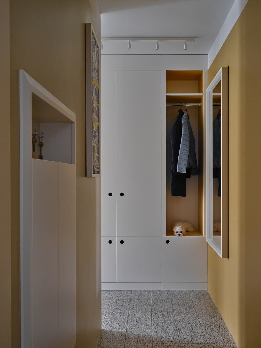 Функциональный интерьер квартиры площадью 29 квадратных метров — проект Надежды Поляковой