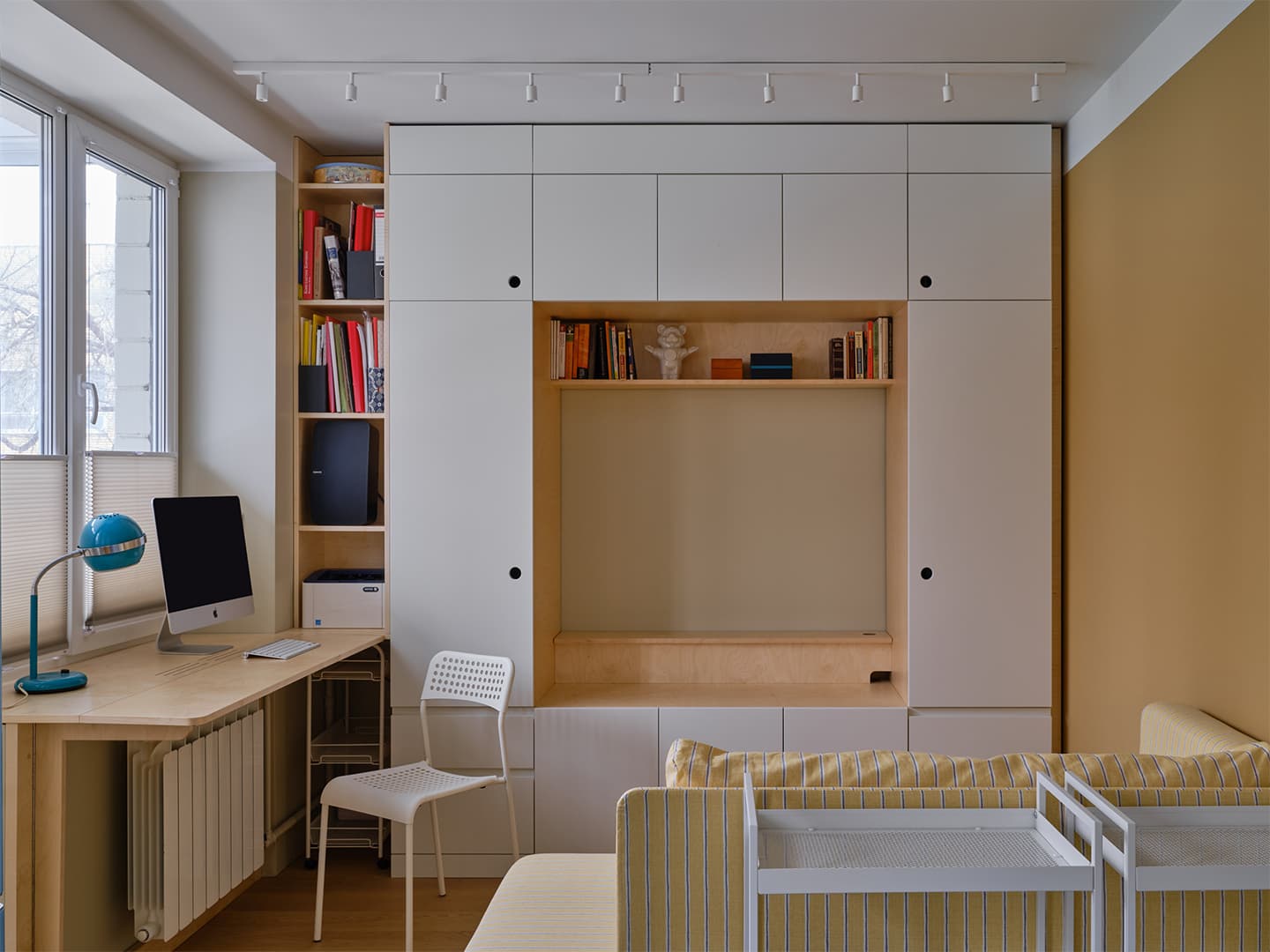 Функциональный интерьер квартиры площадью 29 квадратных метров — проект Надежды Поляковой