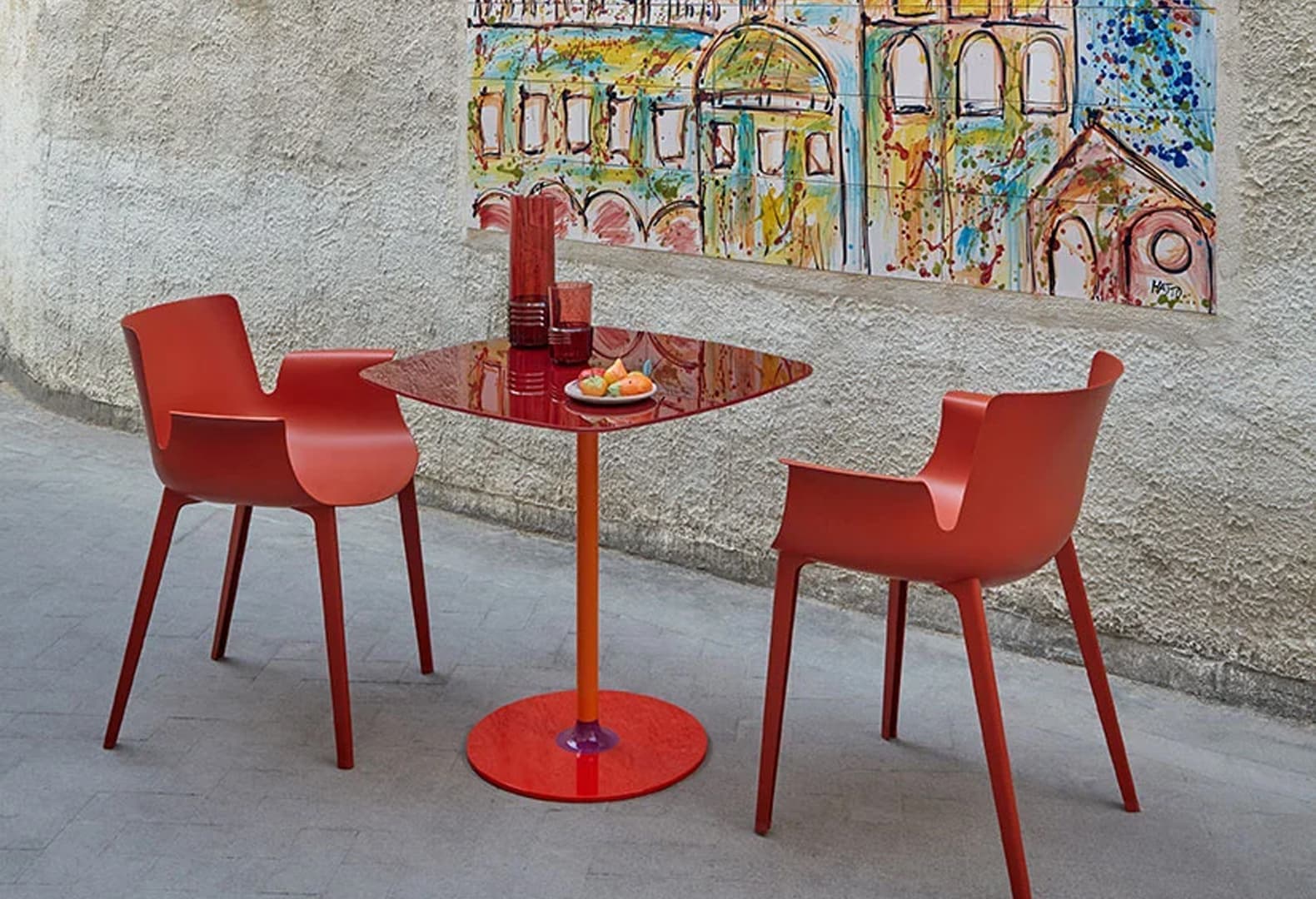 Столик Thierry bistrot, дизайн Пьеро Лиссони