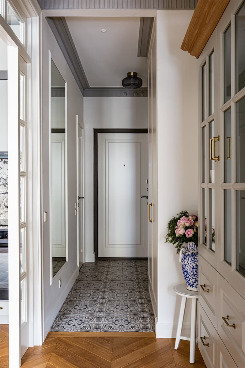 Воздушный интерьер небольшой квартиры для сдачи в аренду — проект Елены Зингер