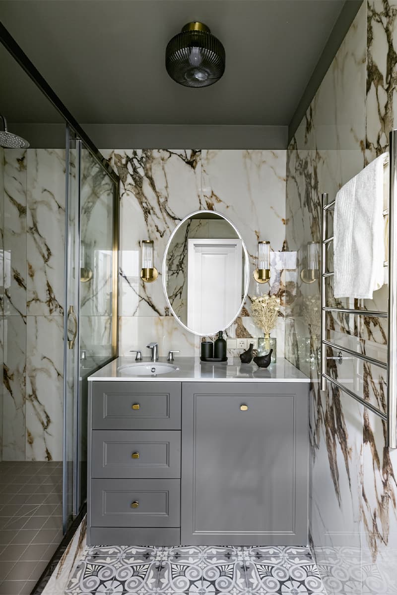 Воздушный интерьер небольшой квартиры для сдачи в аренду — проект Елены Зингер