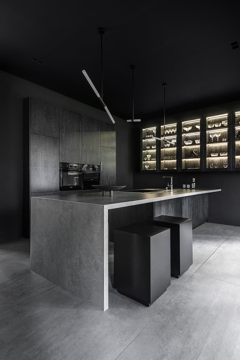 Медитативный интерьер загородного дома в Казахстане — проект студии архитектурного дизайна и интерьера «Kvadrat architects»