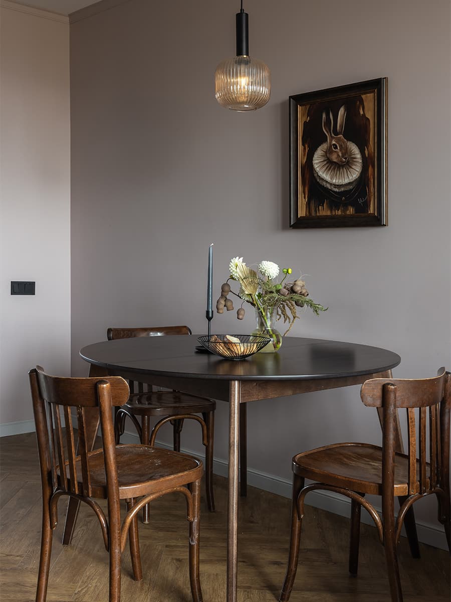 Эклектичный интерьер квартиры с тщательно продуманным декором — проект Надежды Токаревой