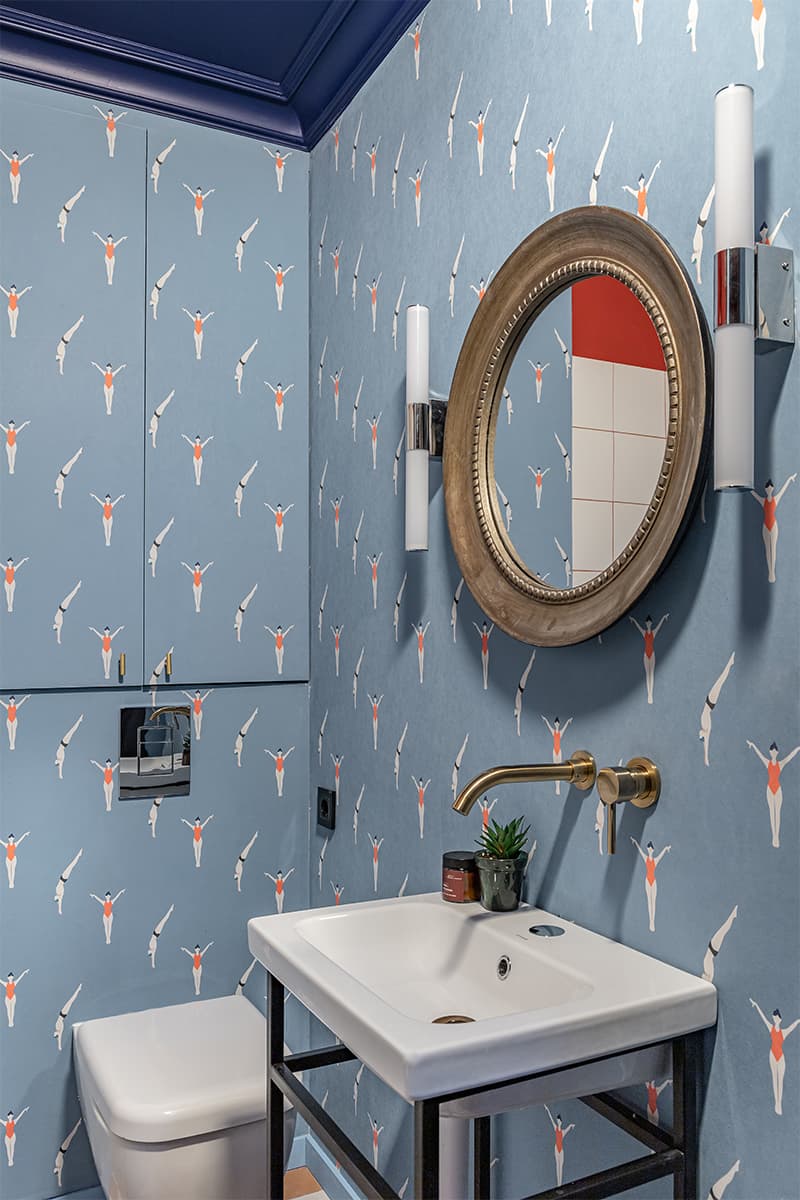 Смелый интерьер московской квартиры с советскими деталями — проект Анны Березняк