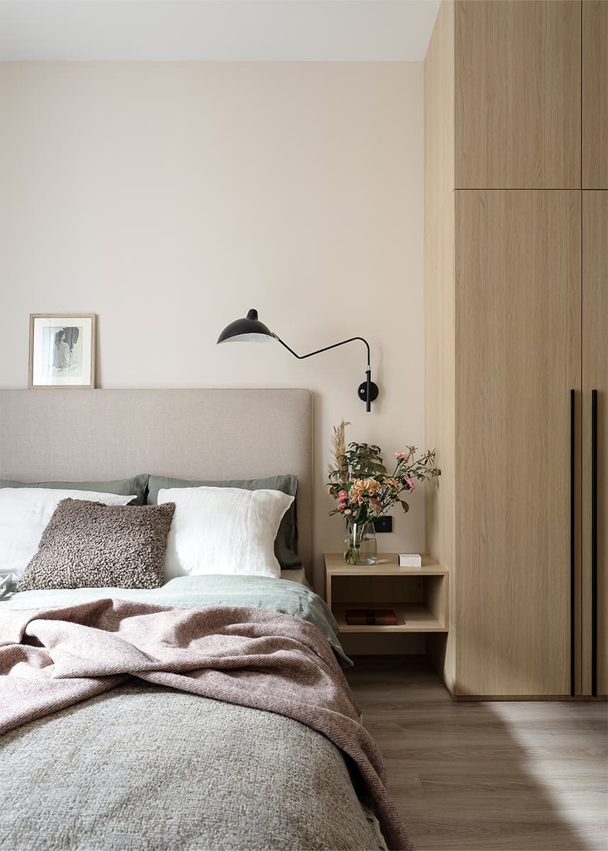 Универсальный интерьер светлой квартиры для сдачи в аренду — проект Натальи Тугановой