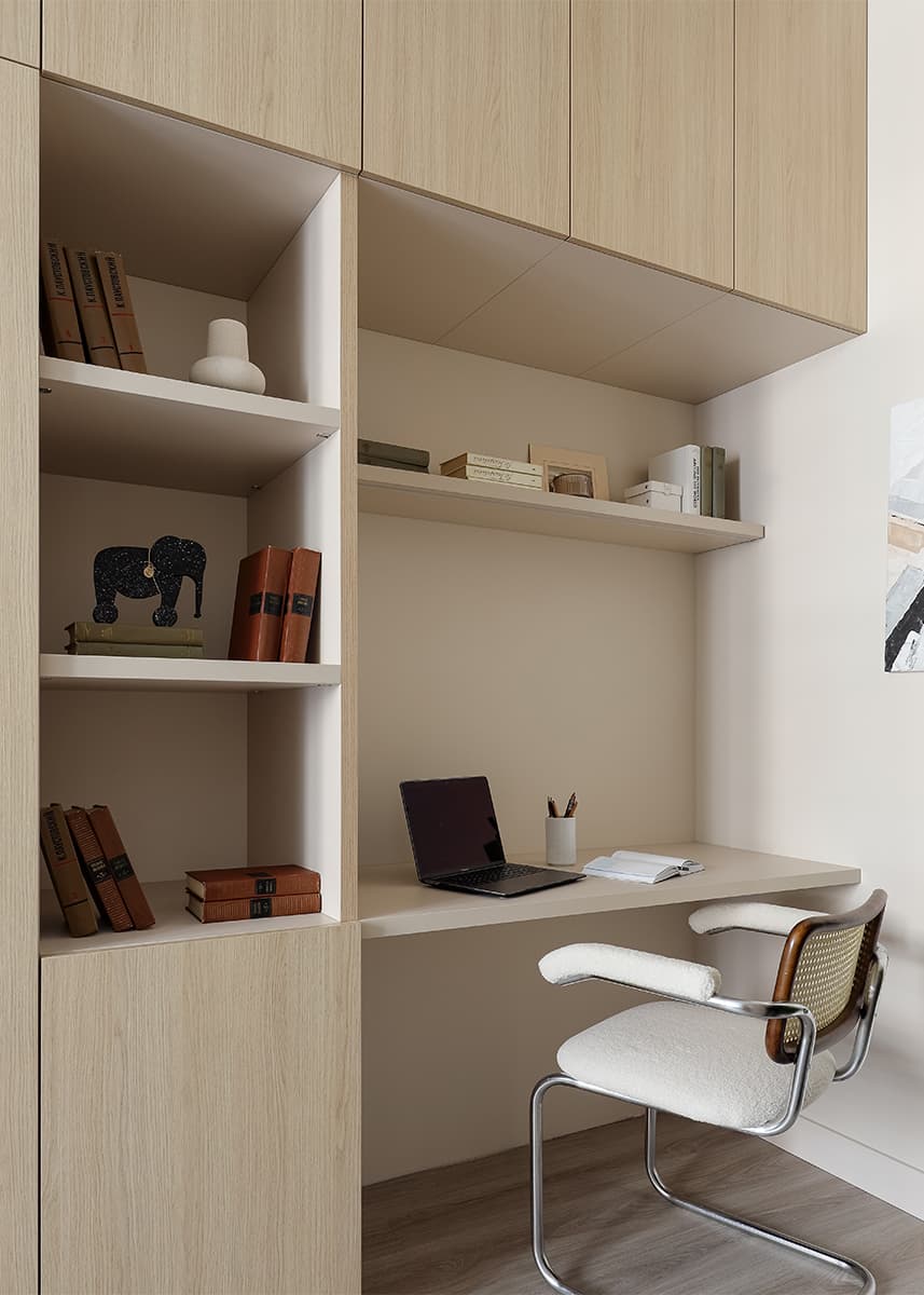 Универсальный интерьер светлой квартиры для сдачи в аренду — проект Натальи Тугановой