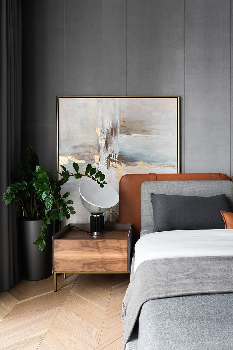 Сдержанный интерьер квартиры в башне Москва-Сити — проект студии ArtD