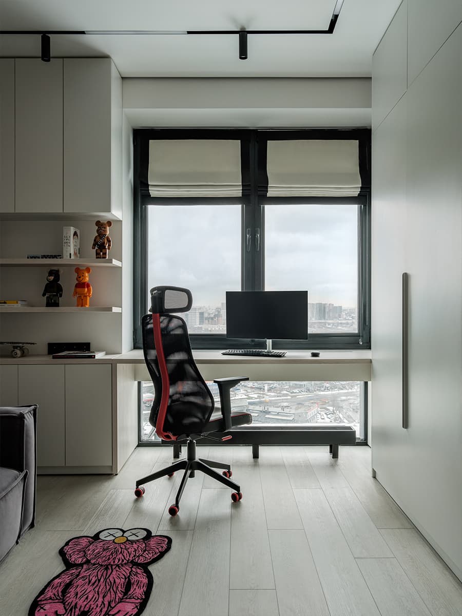 Динамичный интерьер, балансирующий на стыке поколений — проект студии Sloyarch