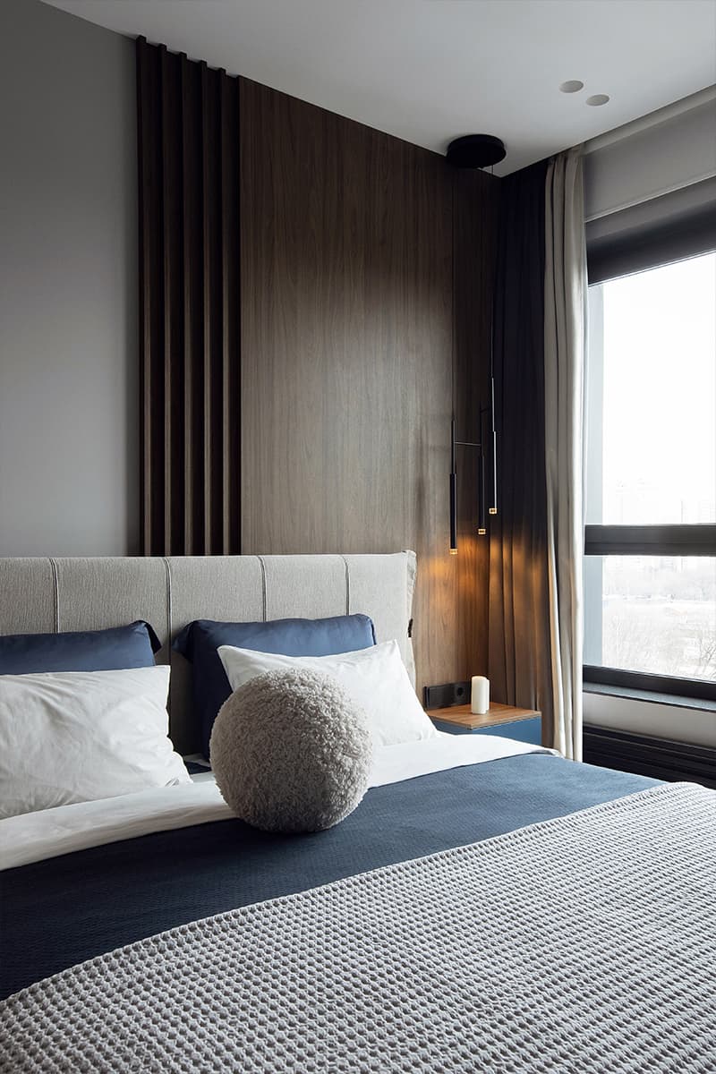 Интерьер с характером: пять разных по настроению зон в семейной квартире — проект студии дизайна интерьеров Nesestry