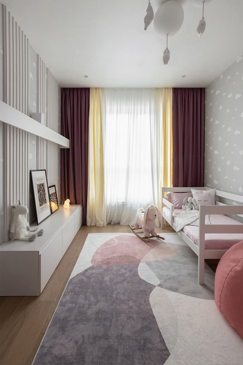 Интерьер с характером: пять разных по настроению зон в семейной квартире — проект студии дизайна интерьеров Nesestry