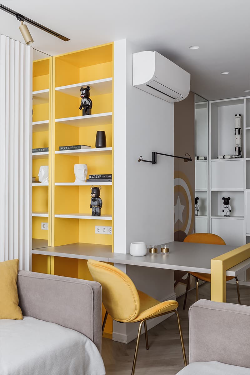 Классические элементы в интерьере элегантной квартиры для семьи с двумя сыновьями — проект Оксаны Пирко и Дарьи Гончаровой