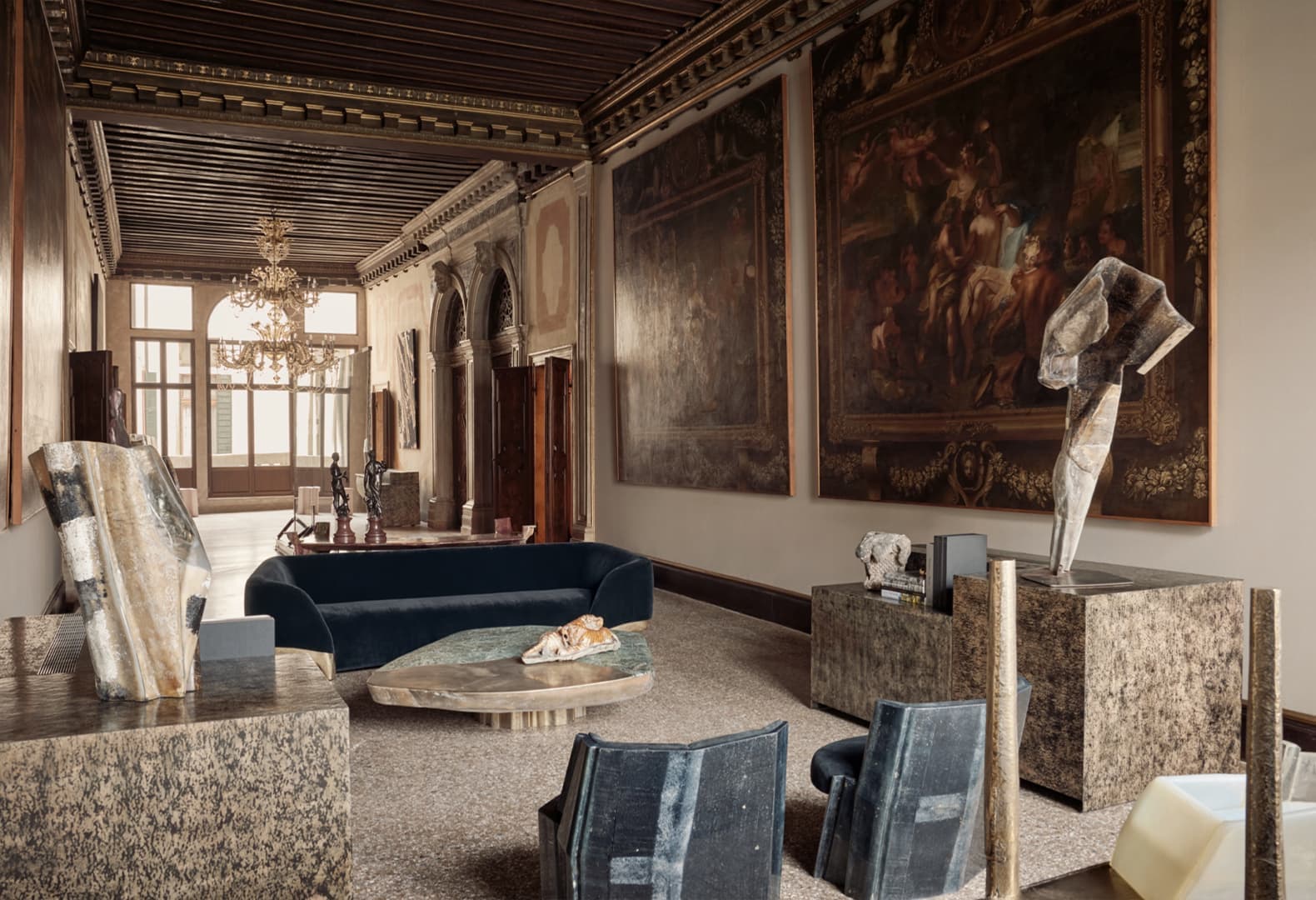 Palazzo Giustinian Lolin. Фото: Martin Morrell / Architectural Digest