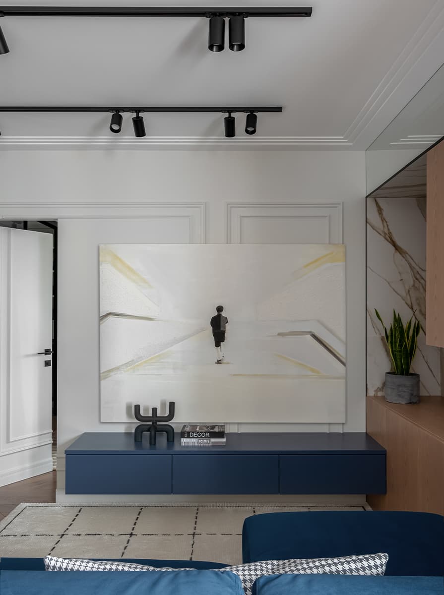 Трансформация типовой квартиры в яркий дом с нестандартным интерьером — проект Марии Ничипоренко