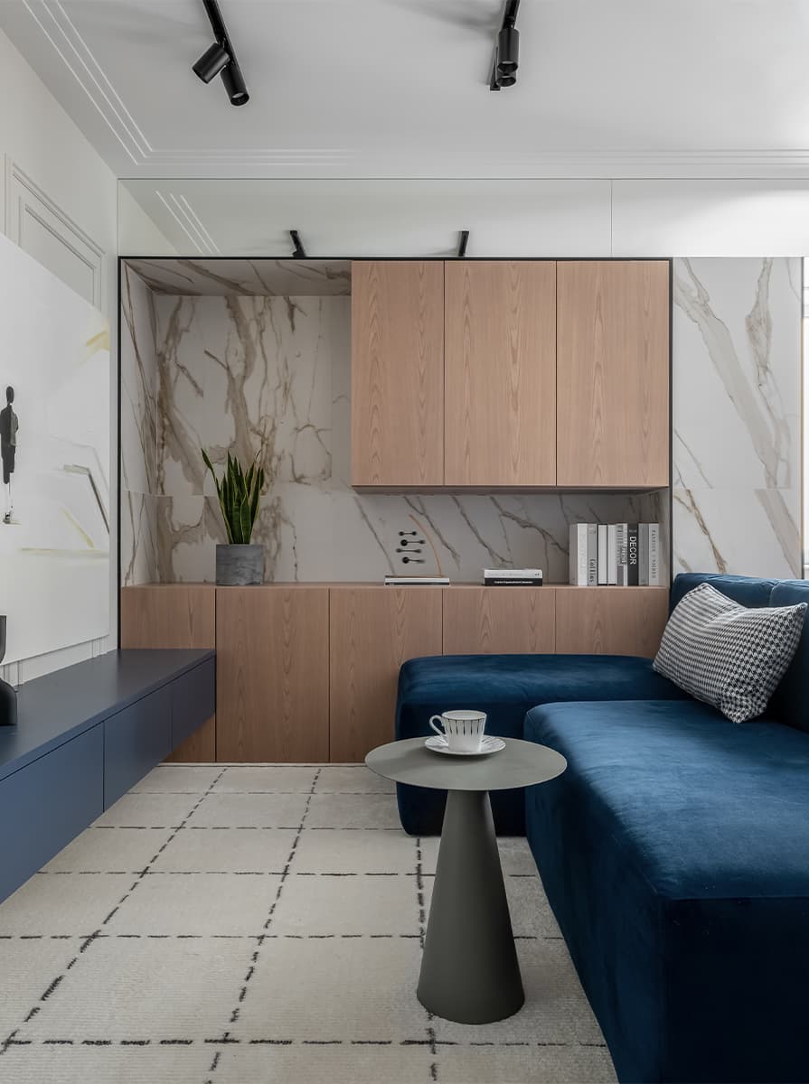 Трансформация типовой квартиры в яркий дом с нестандартным интерьером — проект Марии Ничипоренко