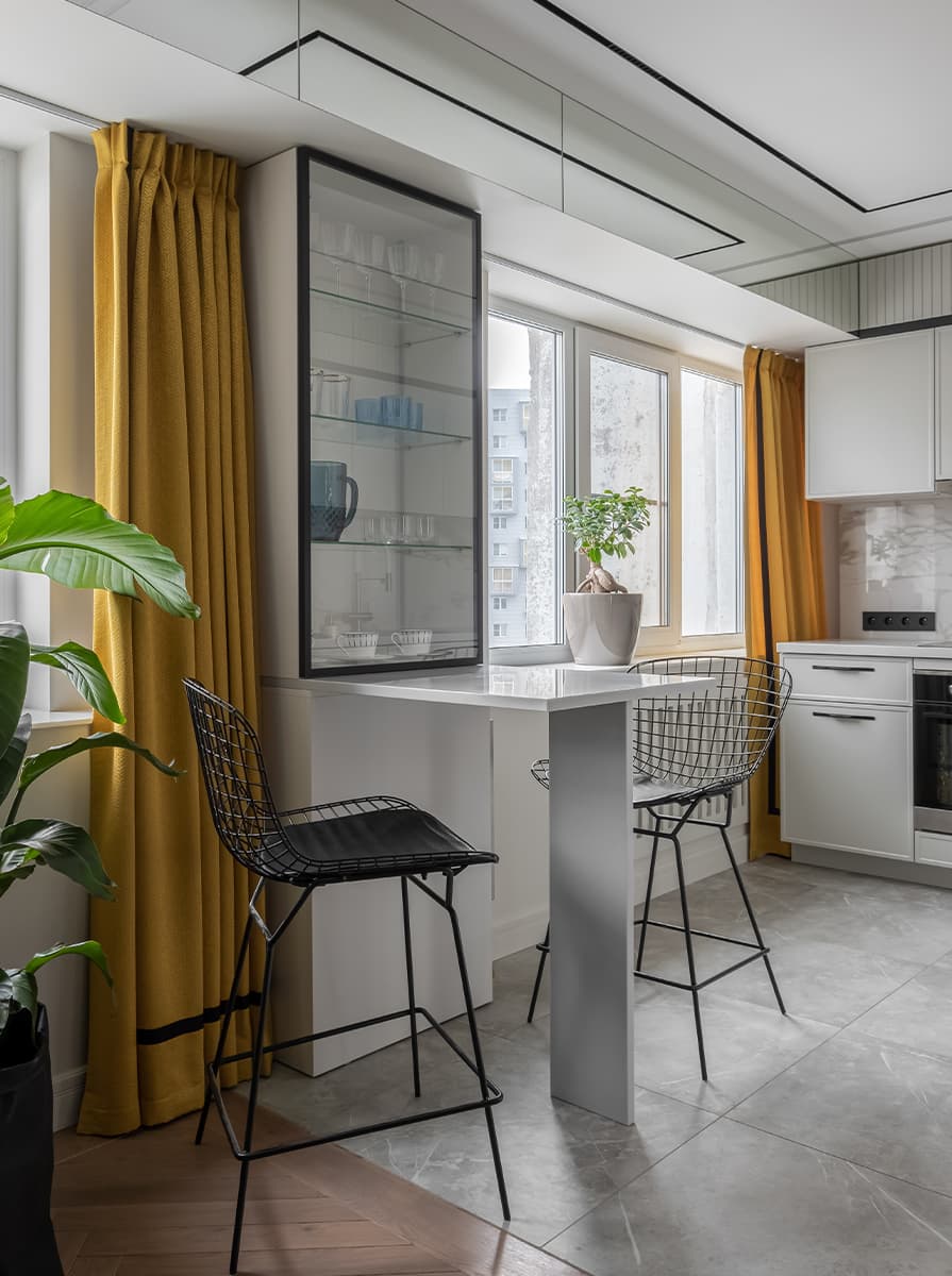 Трансформация типовой квартиры в яркий дом с нестандартным интерьером — проект Марии Ничипоренко