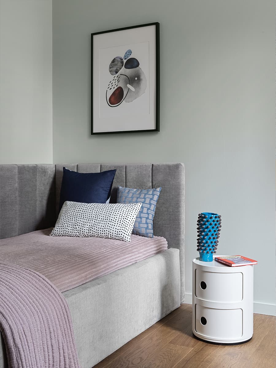 Лаконичный интерьер квартиры в оттенках весеннего леса — проект Светланы Мамаенко