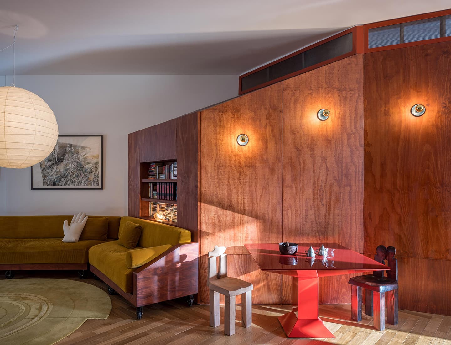 Уютный интерьер жилой арт-резиденции в Бруклине — проект Future Projects