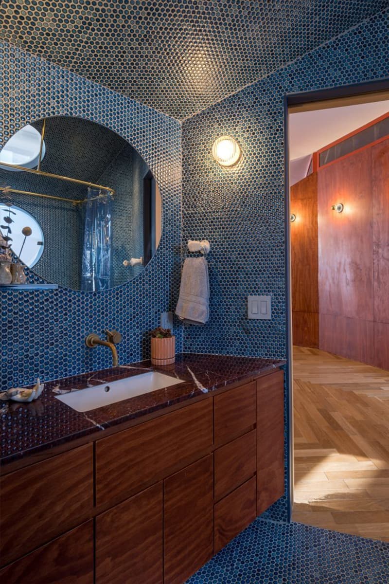 Уютный интерьер жилой арт-резиденции в Бруклине — проект Future Projects