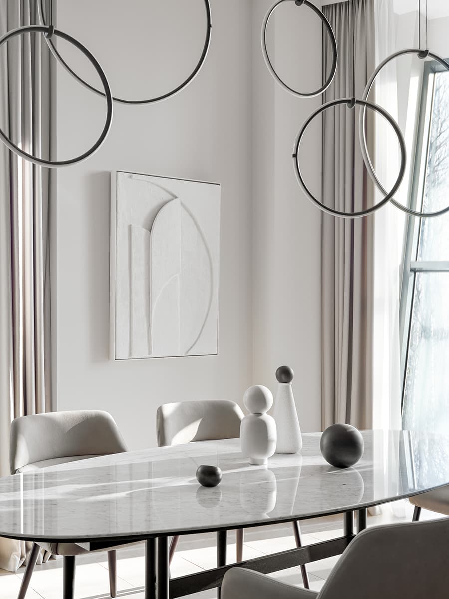 Элегантный интерьер просторной квартиры для мамы с дочкой — проект Екатерины Федоровской