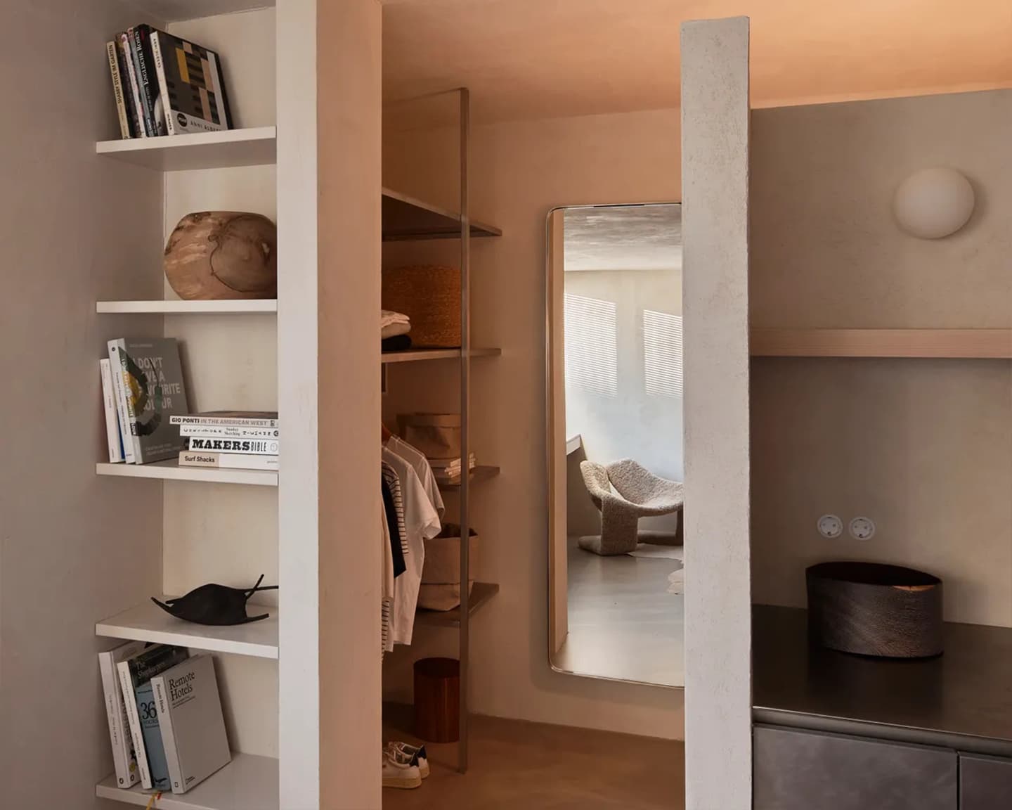 Неспешность, винтаж и комфортная архитектура в квартире площадью 26 кв. м — проект студии .PEAM Design