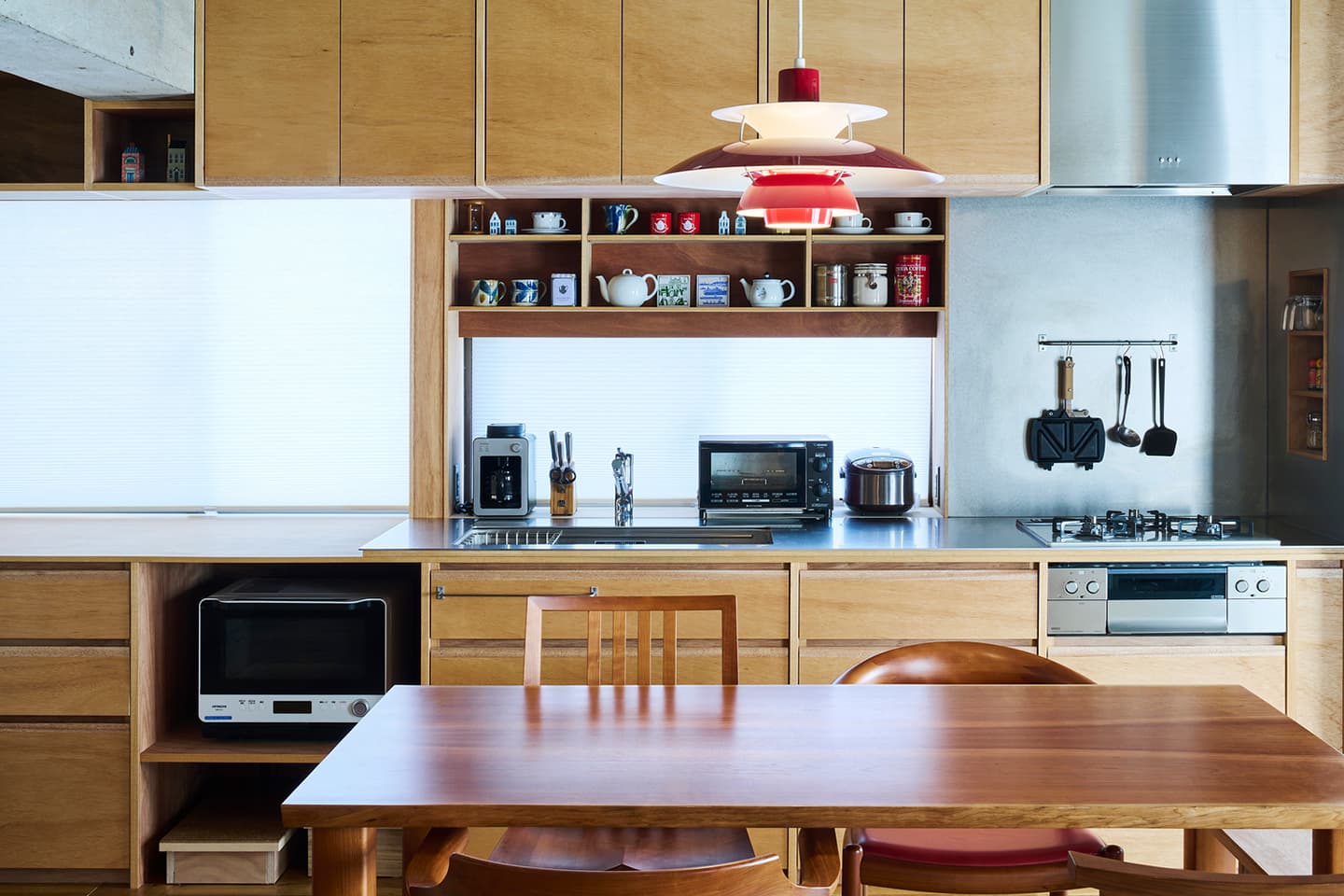 Японская квартира с подиумом под спальное место — проект Daiki Awaya